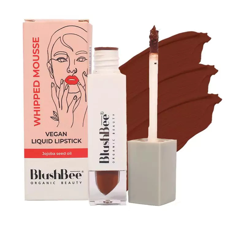 Whipped Mousse Liquid Matte Lipstick - BlushBee Organic Beauty #