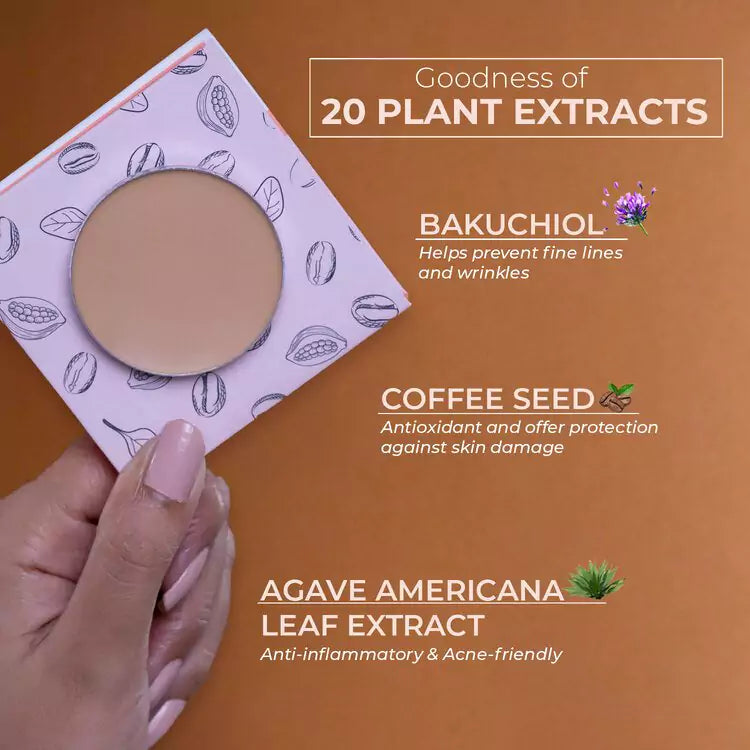 Cream Concealer with Bakuchiol, Agave and Coffee seeds