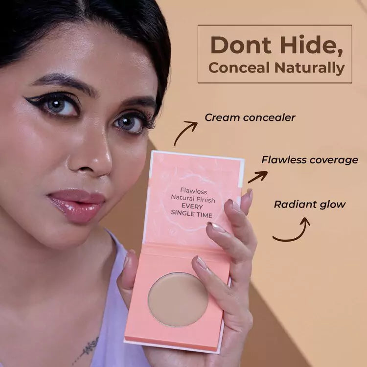 Cream Concealer with Bakuchiol, Agave and Coffee seeds